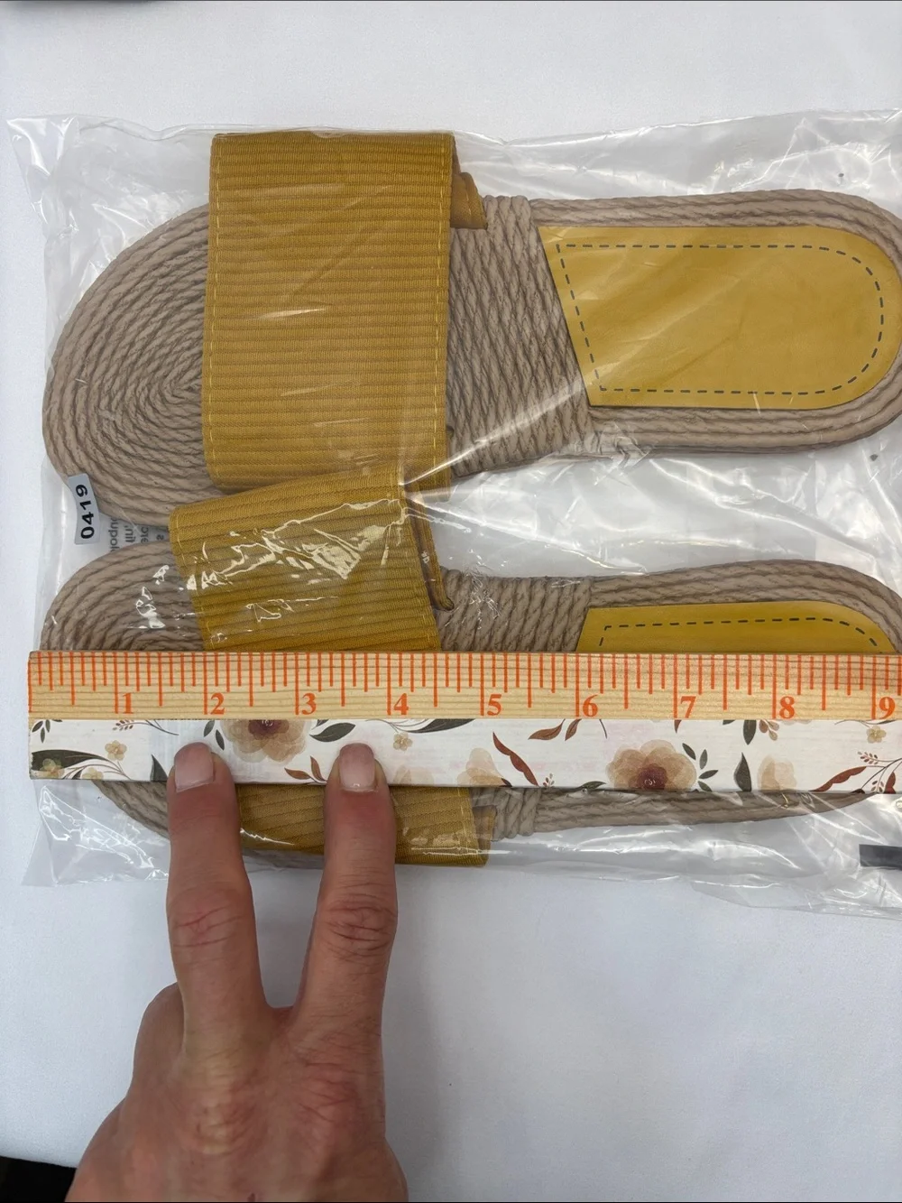 Fashion Women’s 7 Mustard Yellow Slide Sandals - Casual‎ Summer Slip-Ons